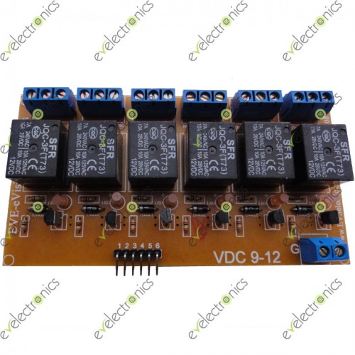 6Channel Opto Isolated Relay Board in Pakistan
