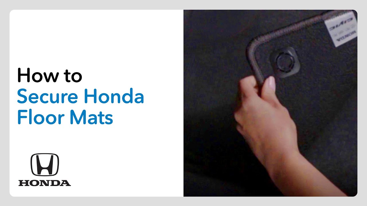 How to Secure Honda Floor Mats EVSHIFT