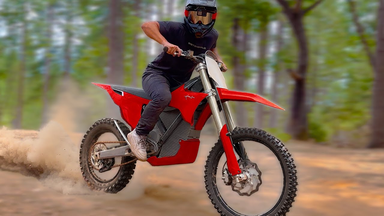 The World's Most Powerful Electric Dirt Bike // 2023 Stark Varg ALPHA