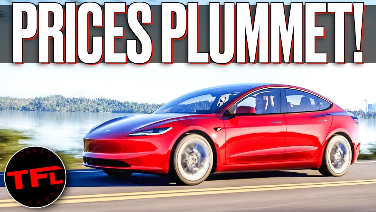 Used EV Prices Are PLUMMETING By OVER 30 Here's Why It's Happening