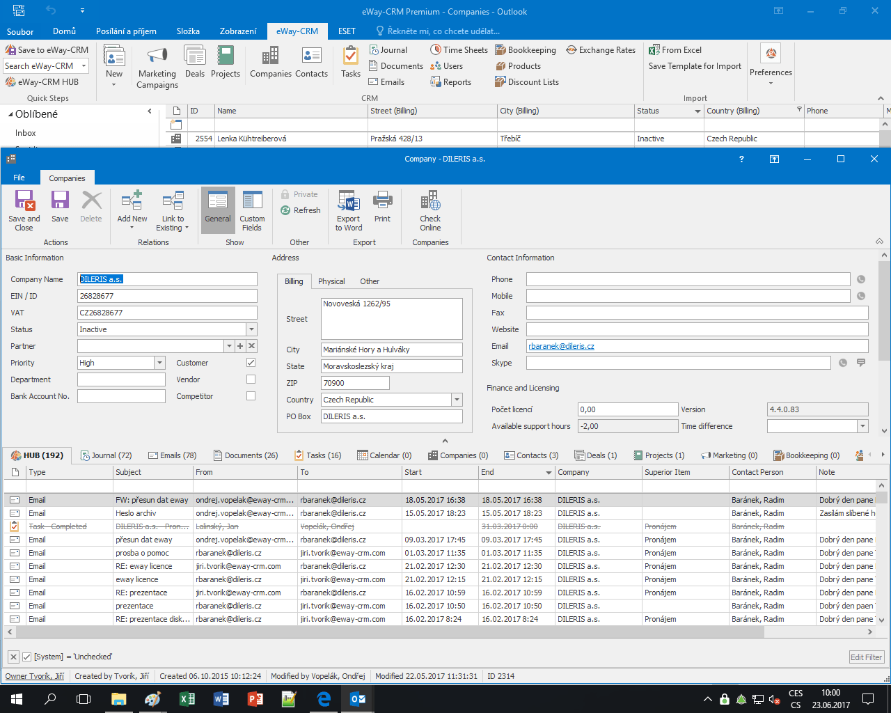 eWayCRM is for Those Not Satisfied with Outlook Customer Manager