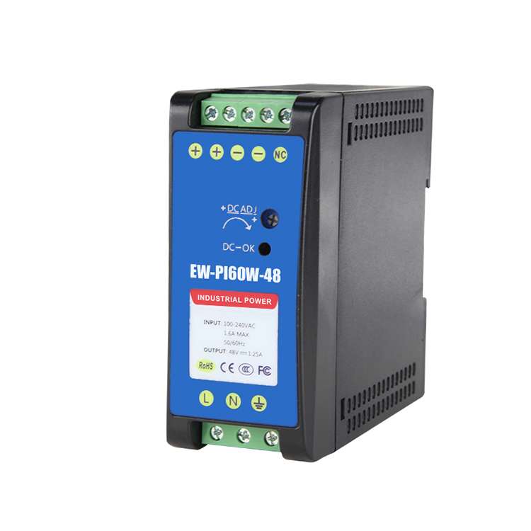 60W/48V Industrial Power Supply With DIN Rail (EWPI60W48) Ewind