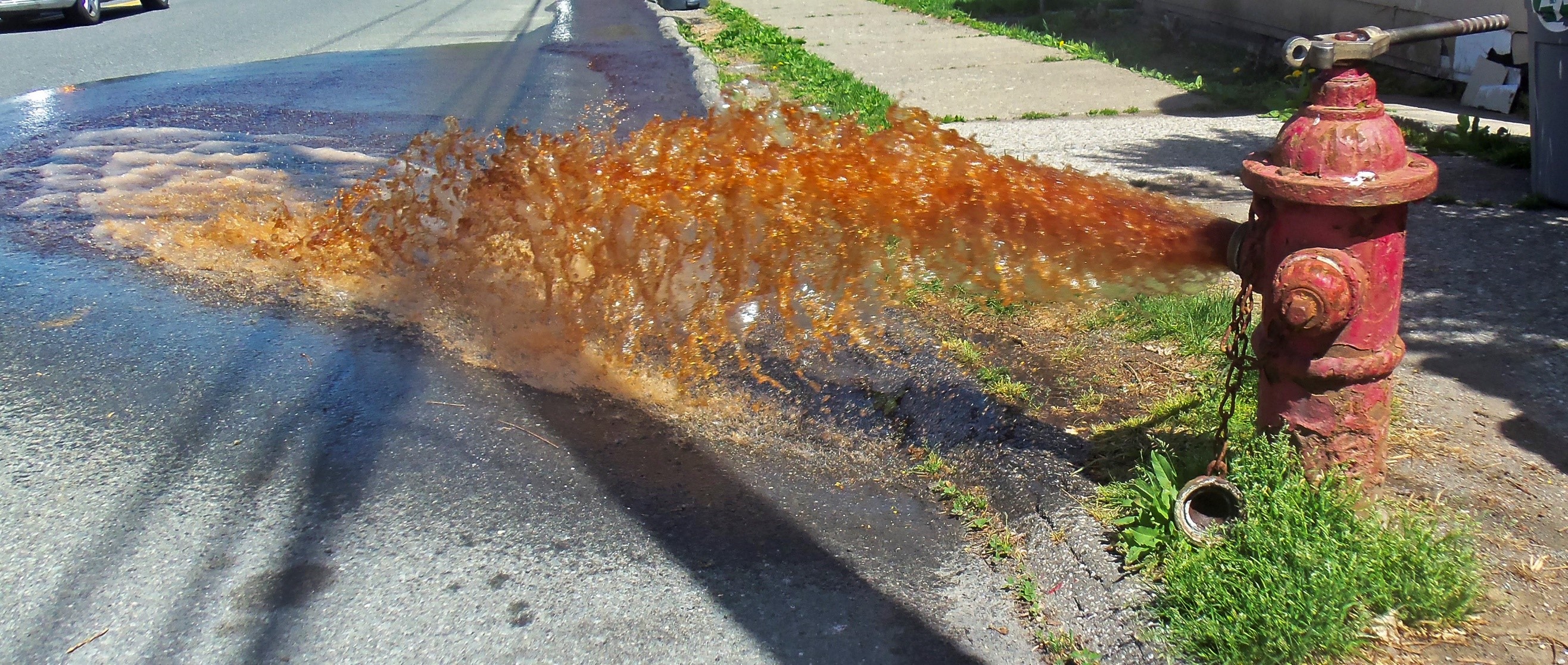 Ewing New Jersey Trenton Water Works WaterMain Flushing
