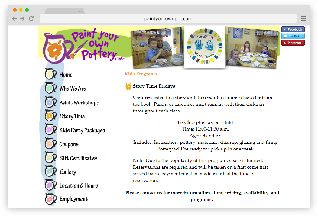 Paint Your Own Pot EWiz Solutions, Inc.