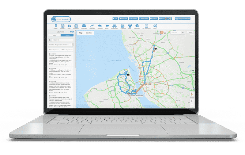 Vehicle Tracking Software Fully Integrated Fleet Management