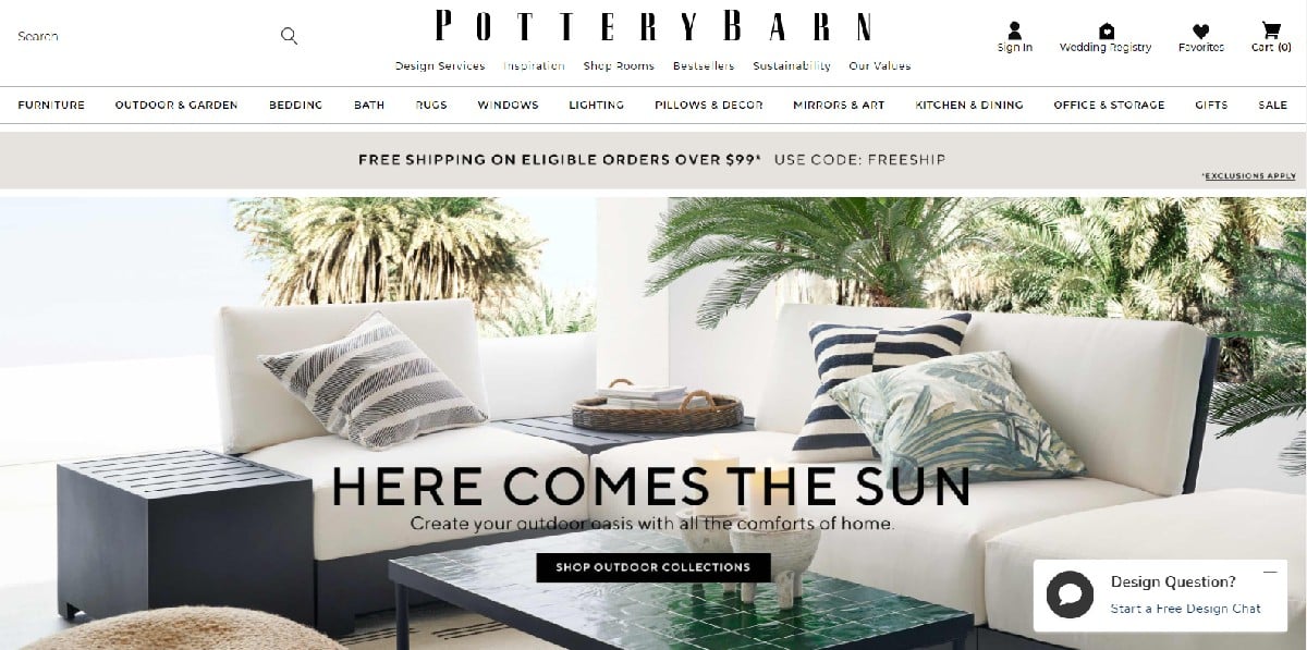 11 Stores Like Pottery Barn to Shop Home Decor & Furniture Ewuta