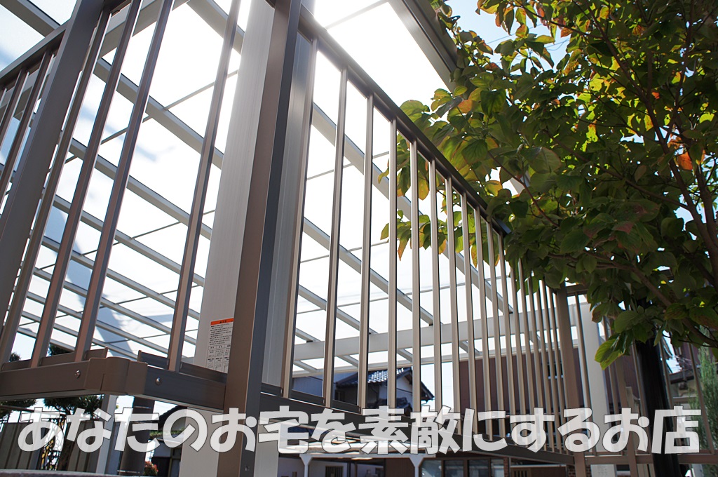 岐阜　フェンス工事専門店『あなたのお宅を素敵にするお店』　縦格子フェンス