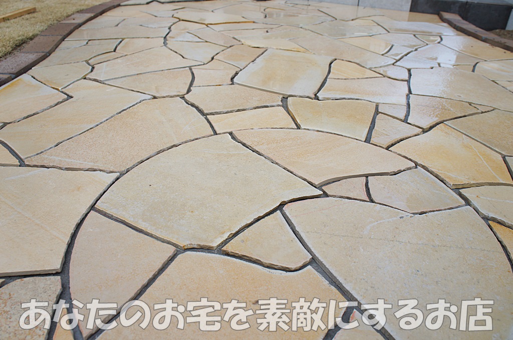 岐阜　外構工事専門店『あなたのお宅を素敵にするお店』　アプローチ