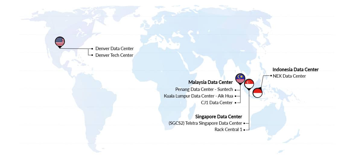 Asia Dedicated Server Malaysia Singapore Indonesia US Data Center