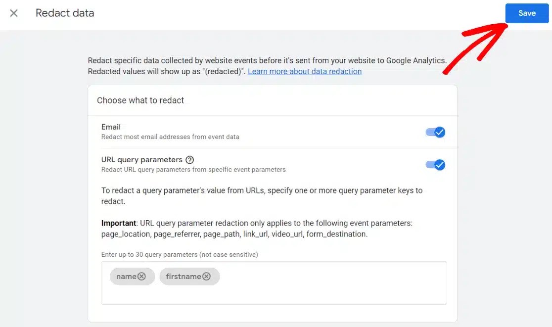 Google Analytics PII Data How to Not Store Personal Data