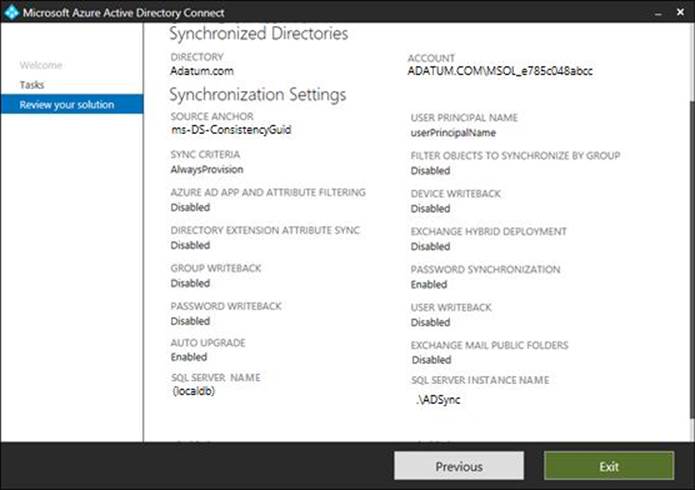 Your network contains an onpremises Active Directory domain that is