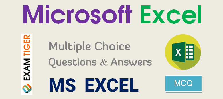 MS Excel mcq Questions and Answer Microsoft Excel Computer Basic
