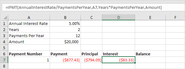 Loan Amortization Schedule in Excel Easy Excel Tutorial