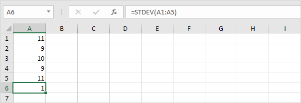 Standard Deviation in Excel Easy to Follow Tutorial