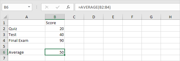 Weighted Average Formula in Excel Easy Excel Tutorial