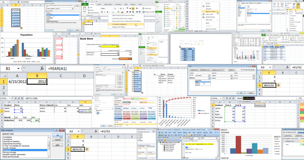 300 Excel Examples an Excel pro