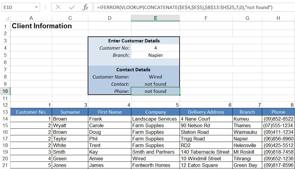 How to do a VLOOKUP based on more than one value Excel at Work