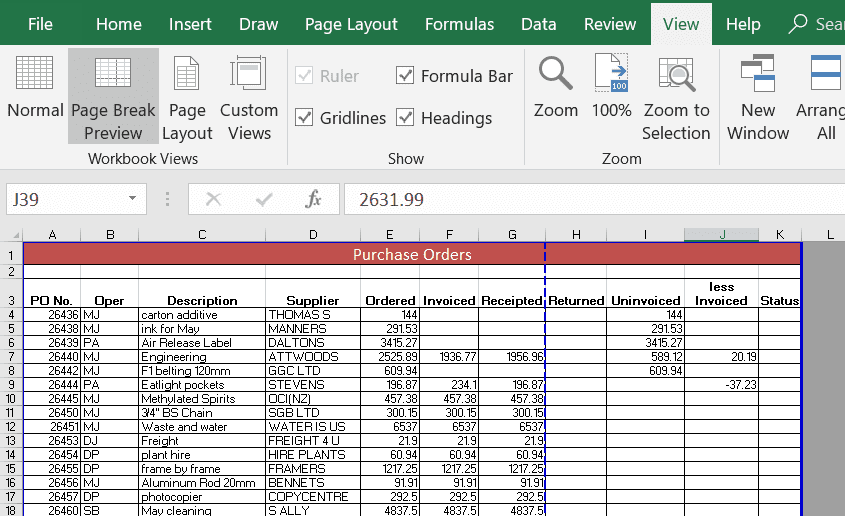 How to insert page breaks across sheets in excel lopsphere