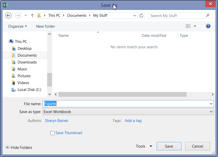Save an Excel workbook, including save a copy and save as PDF Excel
