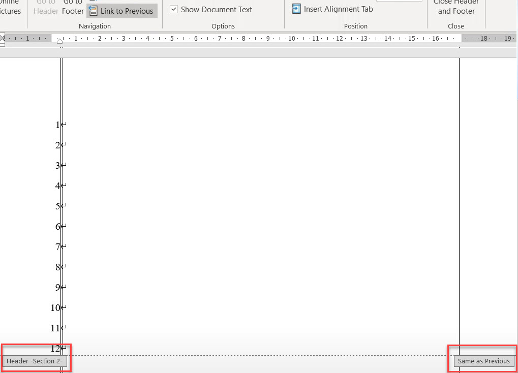 How to delete header section in word bridalxaser