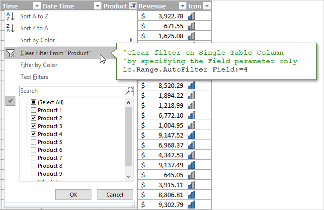How to Clear Filters with VBA Macros Excel Campus
