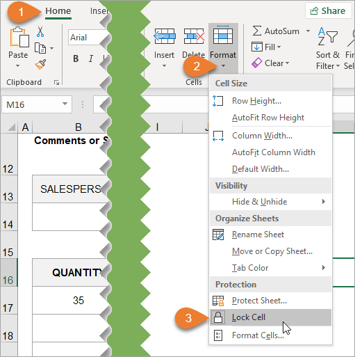 How to Lock Cells for Editing and Protect Formulas Excel Campus