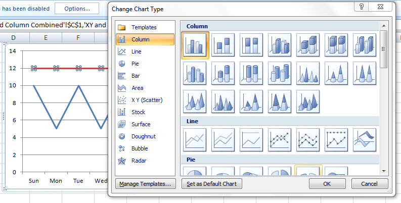 How to Create and Add Vertical Lines to an Excel Line Chart | Excel