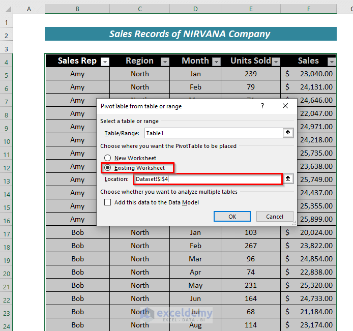 How to Insert a Calculated Item into Excel Pivot Table