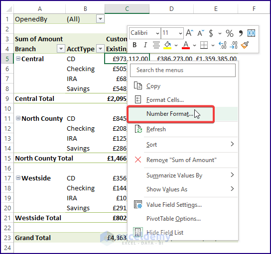How To Get Pivot Table Formatting Stay Active All The Time