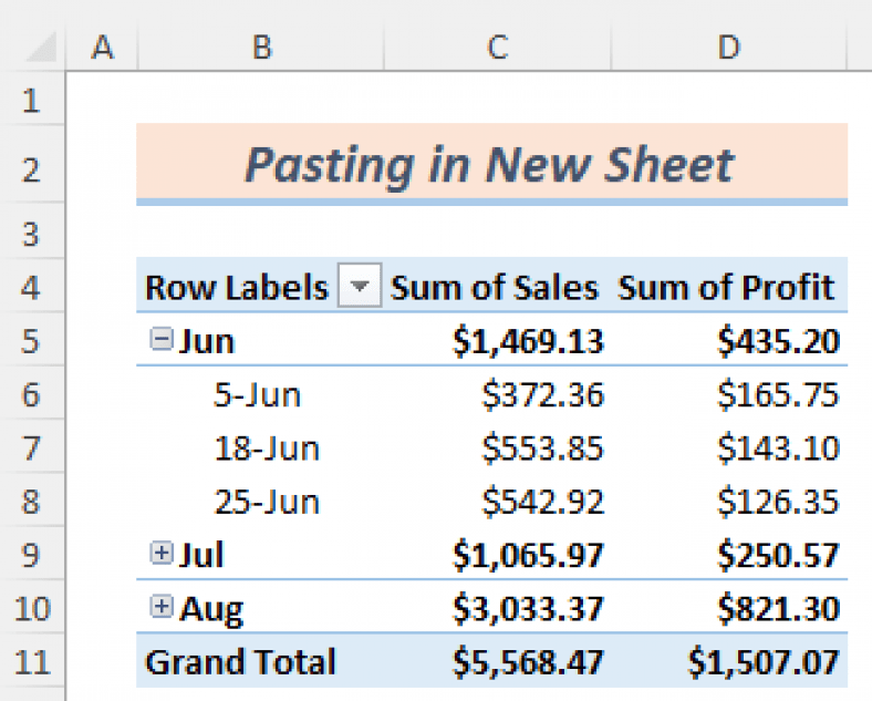 How to Copy a Pivot Table in Excel (2 Quick Methods) ExcelDemy
