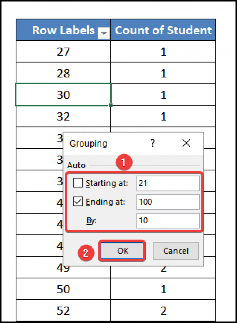 How to Make a Frequency Distribution Table in Excel (6 Ways)