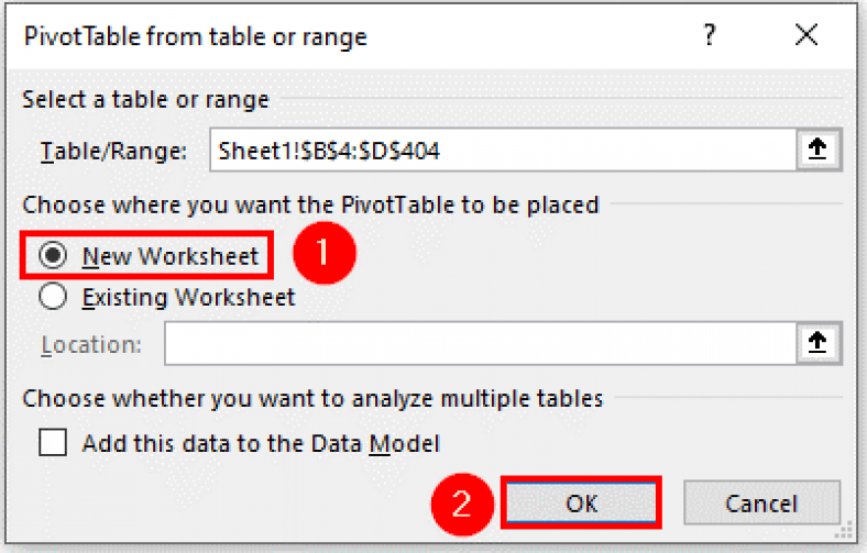 How to Create Pivot Table with Values as Text (with Easy Steps)