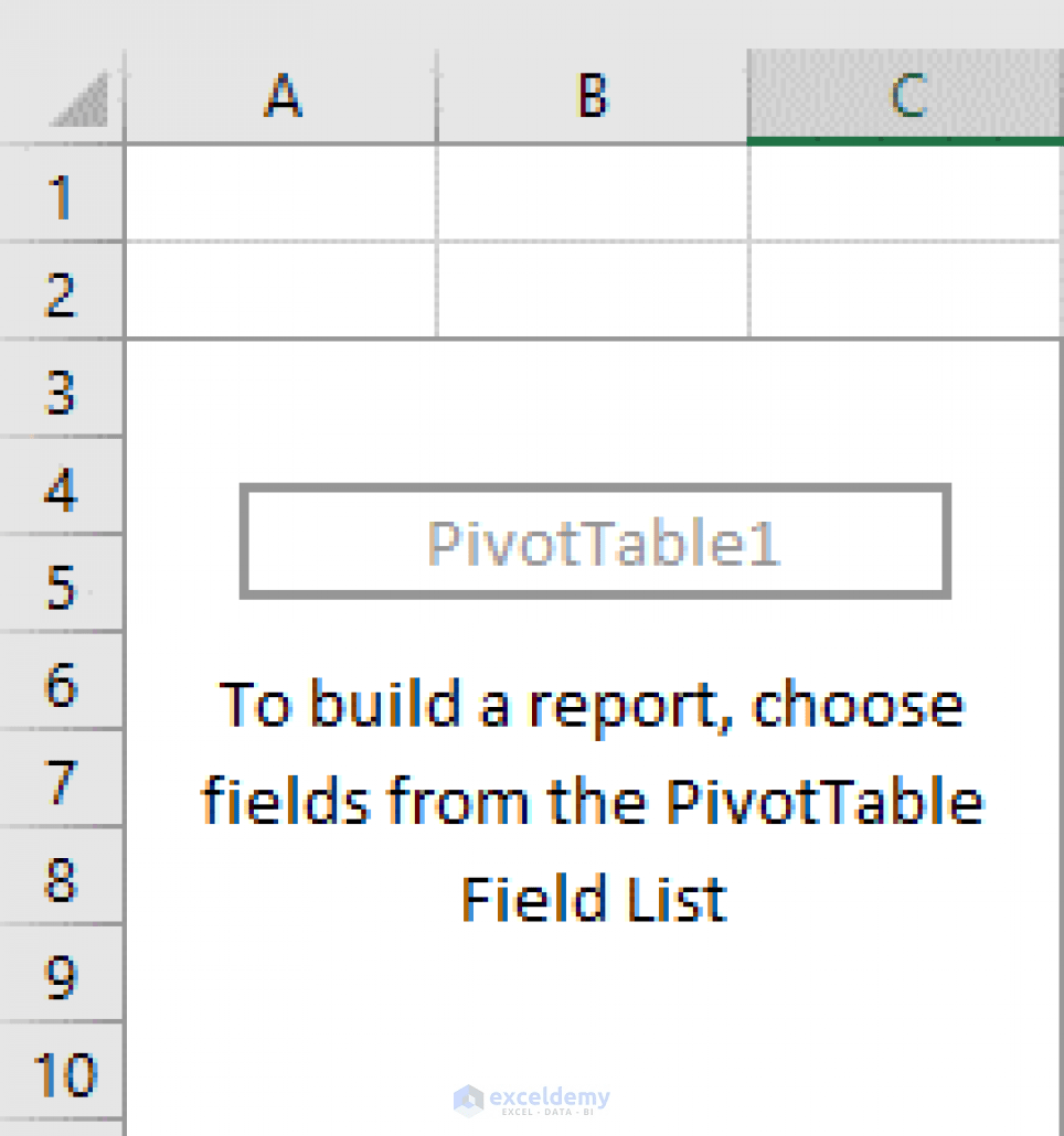 How to Create Pivot Table with Values as Text (with Easy Steps)