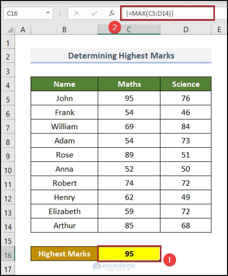 5 Examples of Using Array Formula in Excel ExcelDemy