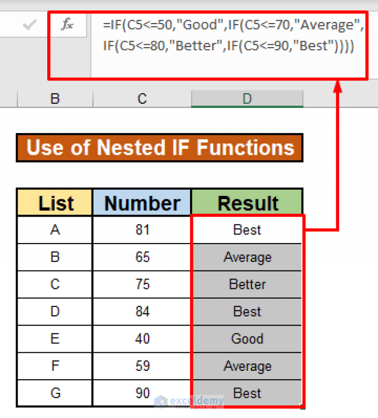 How to Use IF Function with Multiple Conditions in Excel