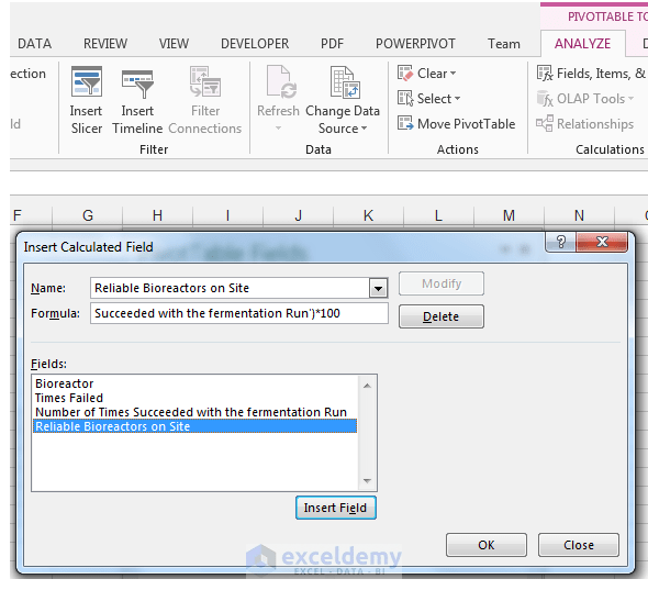 Excel Pivot Table Calculated Field (How to Insert & Edit) ExcelDemy