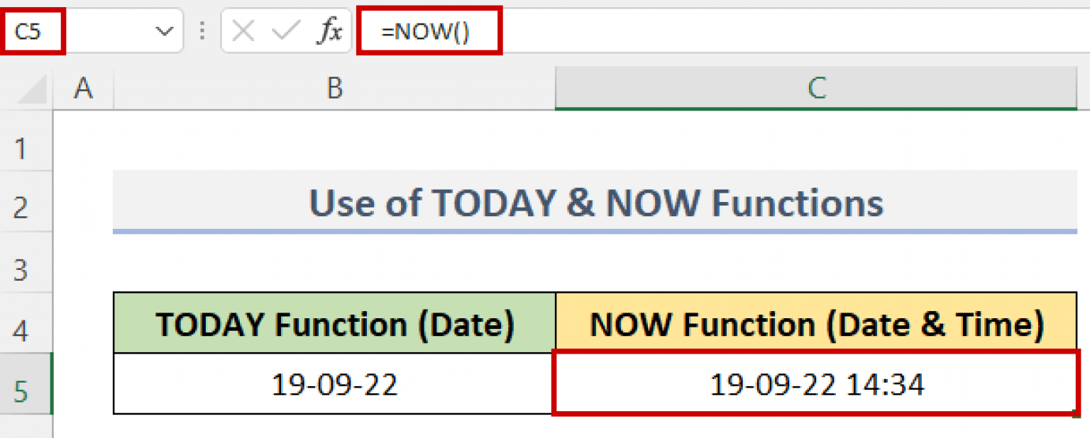 How to Enter Date and Time in Excel (8 Quick Methods)