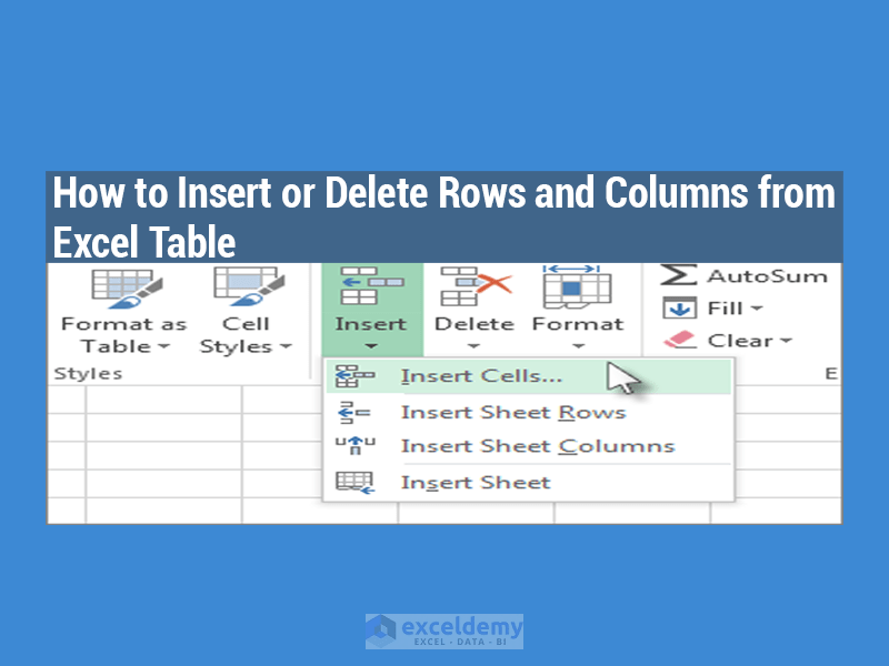 How To Add And Remove Columns Rows In Microsoft Excel Convert Based On