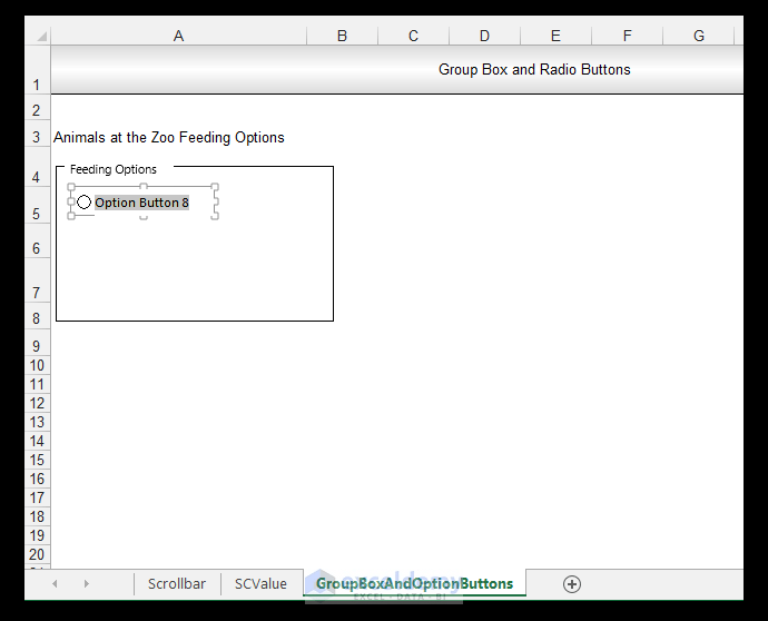 How to Use Form Controls in Excel