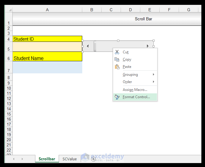 How to Use Form Controls in Excel ExcelDemy