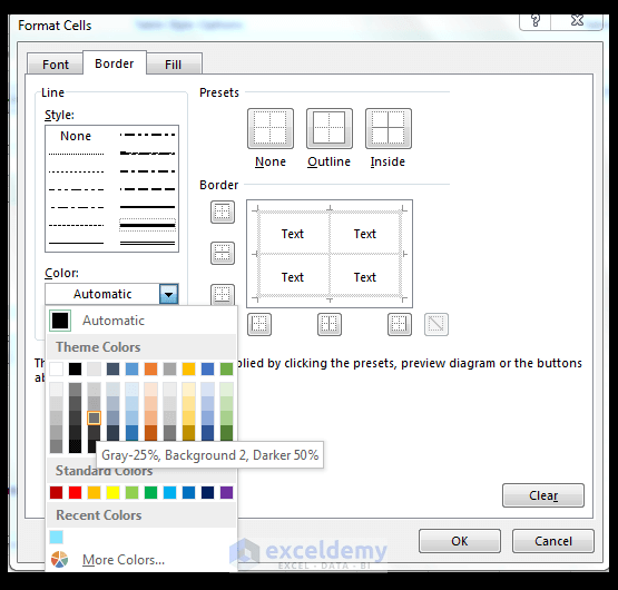 How to Make Excel Tables Look Good (8 Effective Tips