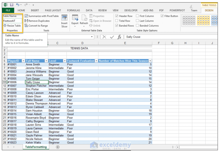 How to Make Excel Tables Look Good (8 Effective Tips) ExcelDemy