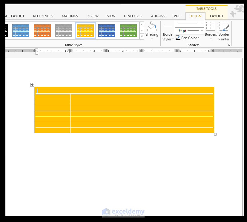 How to Make Excel Tables Look Good (8 Effective Tips) ExcelDemy