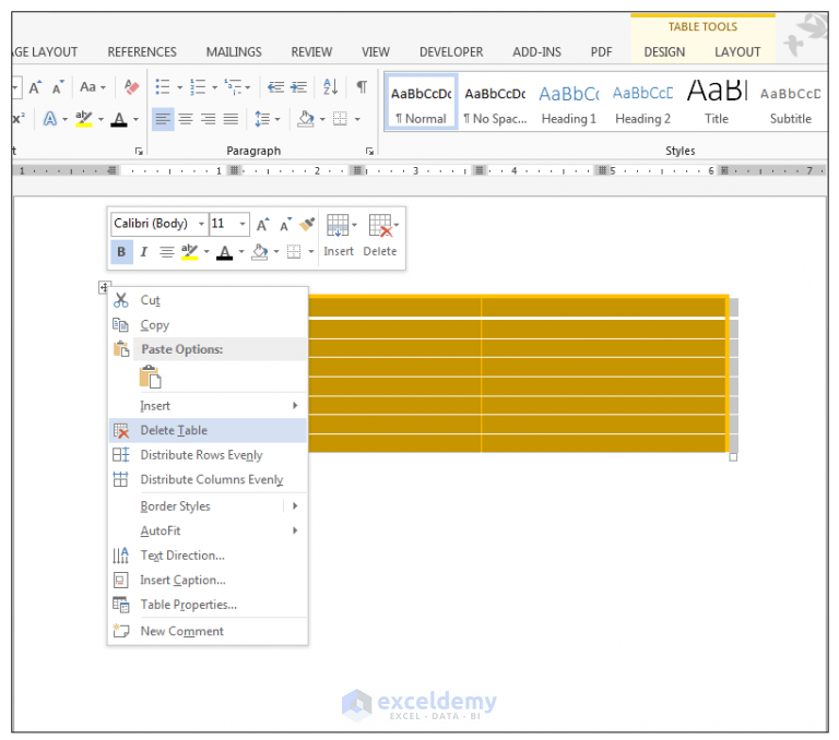 How to Make Excel Tables Look Good (8 Effective Tips) ExcelDemy