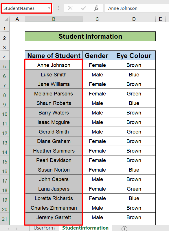How to Use the INDEX MATCH with Excel VBA 9 Steps ExcelDemy