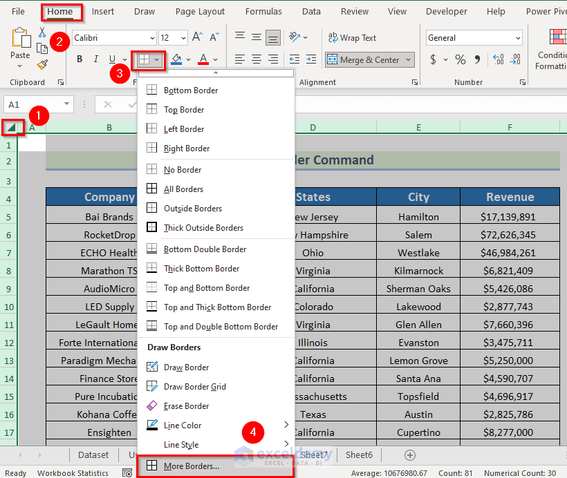 How to Print Excel Spreadsheet with Lines and Change Its Color