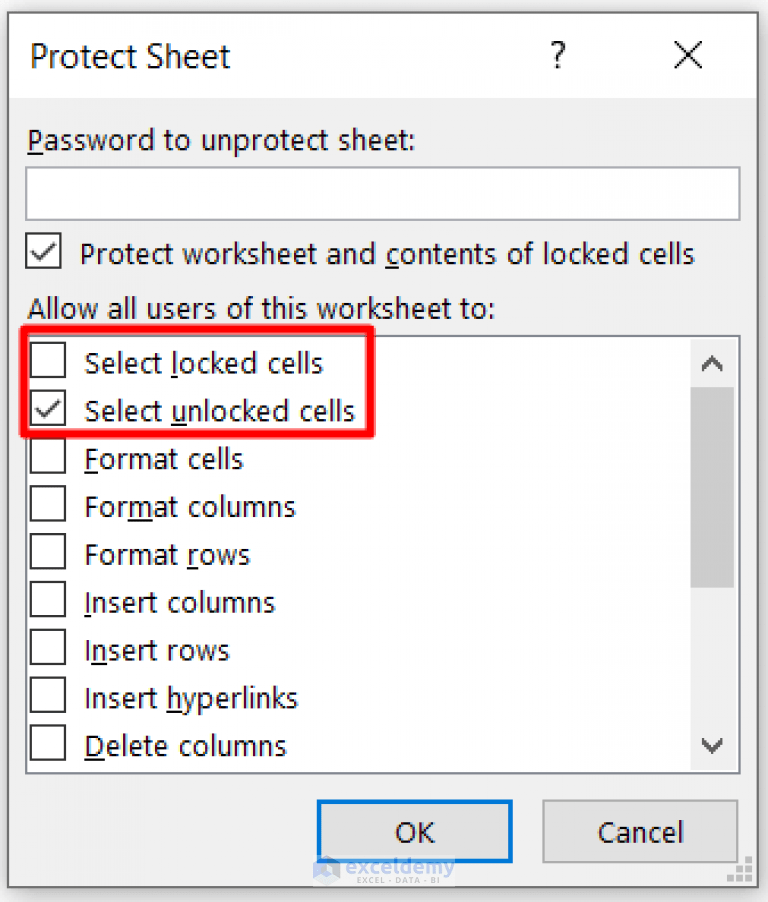 Difference Between Protect Sheet and Protect Workbook in MS Excel