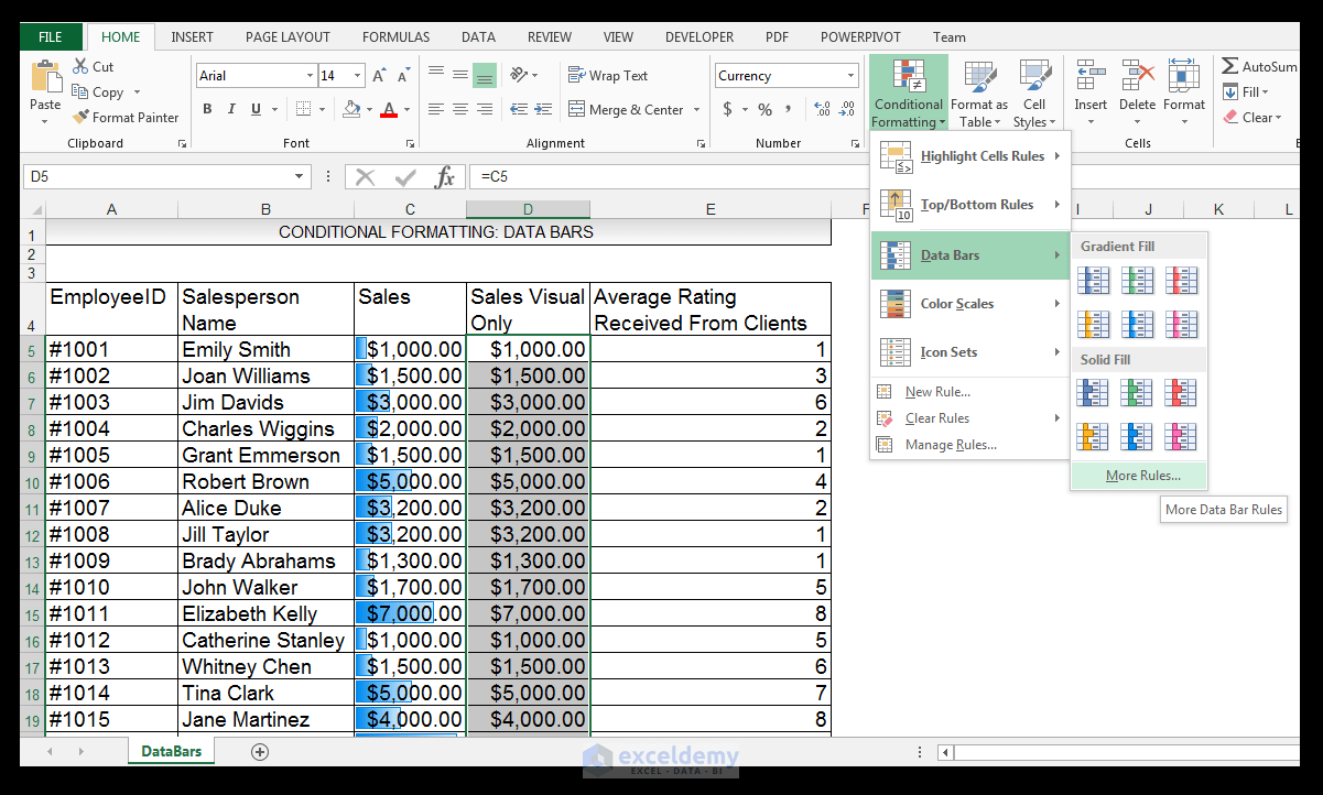 Basic Conditional Formatting in Excel & Access