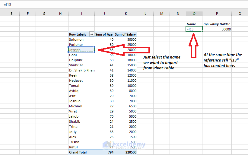 How to Use Pivot Table Data in Excel Formulas ExcelDemy