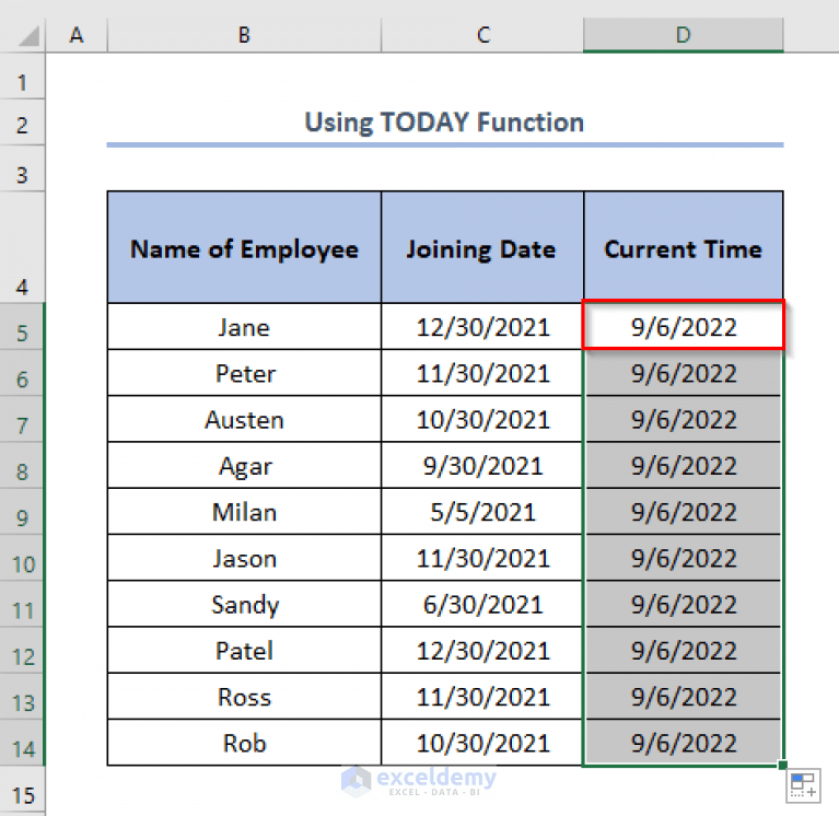 How to Calculate Number of Days Between Two Dates in Excel
